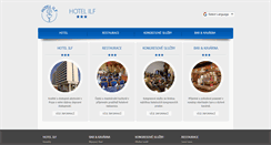 Desktop Screenshot of hotel-ilf.cz
