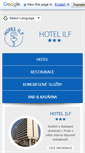 Mobile Screenshot of hotel-ilf.cz